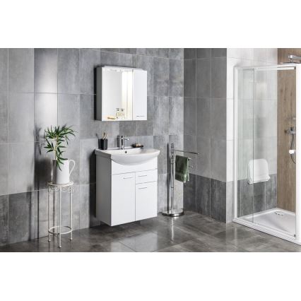 Aqualine - Lavabo encastrado ZERO 65x46 cm cerámica/blanco