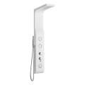 Aqualine - Panel de ducha YUKI blanco mate