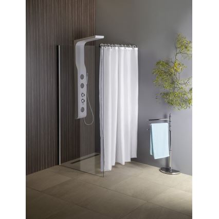 Aqualine - Panel de ducha YUKI blanco mate