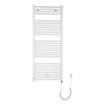 Aqualine - Radiador eléctrico de baño DIRECT-E 600W 132x60 cm blanco