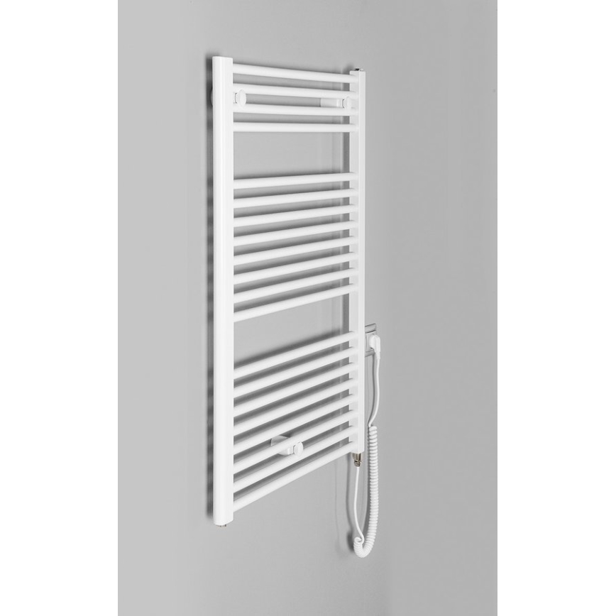 Aqualine - Radiador eléctrico para baño DIRECT-E 400 W, 96 x 60 cm, blanco