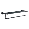 Aqualine - Toallero de pared SAMBA 21x62,5 cm negro