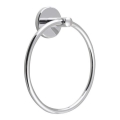 Aqualine - Toallero de pared SAMBA diá. 15,5 cm cromo brillante