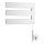 Aqualine - Toallero eléctrico ELVIS 50W 46x34 cm blanco