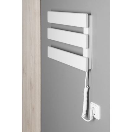 Aqualine - Toallero eléctrico ELVIS 50W 46x34 cm blanco