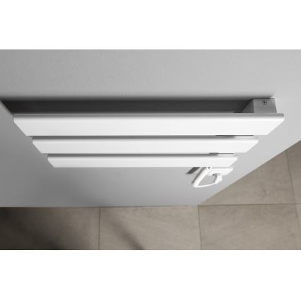 Aqualine - Toallero eléctrico ELVIS 50W 46x34 cm blanco