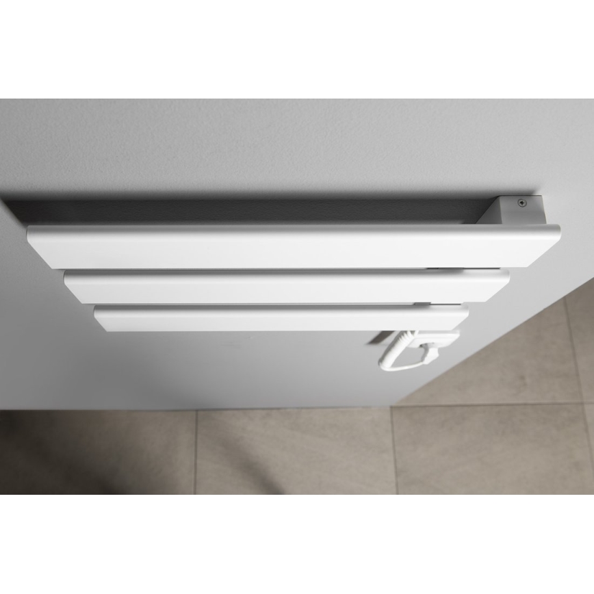Aqualine - Toallero eléctrico ELVIS 50W 46x34 cm blanco