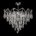 Araña de cristal en varilla 6xE27/60W/230V
