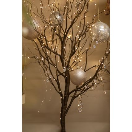 Árbol artificial decorativo de Navidad LED TREE 176xLED/230V 2,5 m