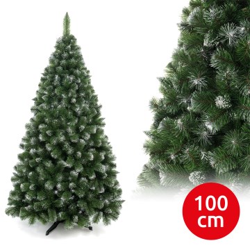 Árbol de Navidad de pino, 100 cm