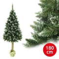Árbol de Navidad en un tronco 180 cm abeto