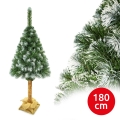Árbol de Navidad en un tronco 180 cm pino