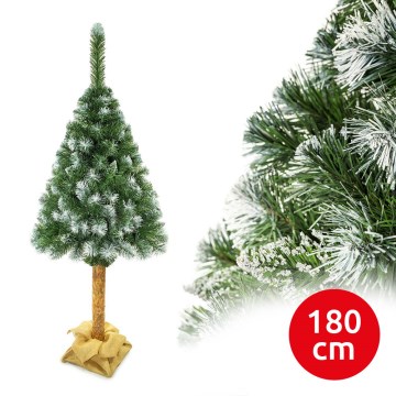 Árbol de Navidad en un tronco 180 cm pino