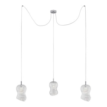 Argon 1357 - Lámpara LED colgante GARDA 3xLED/5W/230V