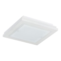 Argon 1865 - Lámpara de techo TABOR 4xE27/15W/230V 42x42 cm blanca