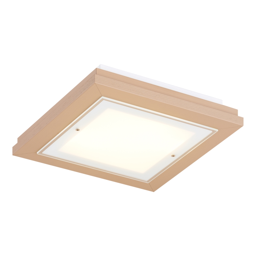 Argon 1866 - Lámpara de techo TABOR 4xE27/15W/230V 42x42 cm beige