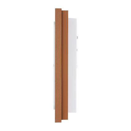 Argon 1867 - Lámpara de techo TABOR 4xE27/15W/230V 42x42 cm terracota