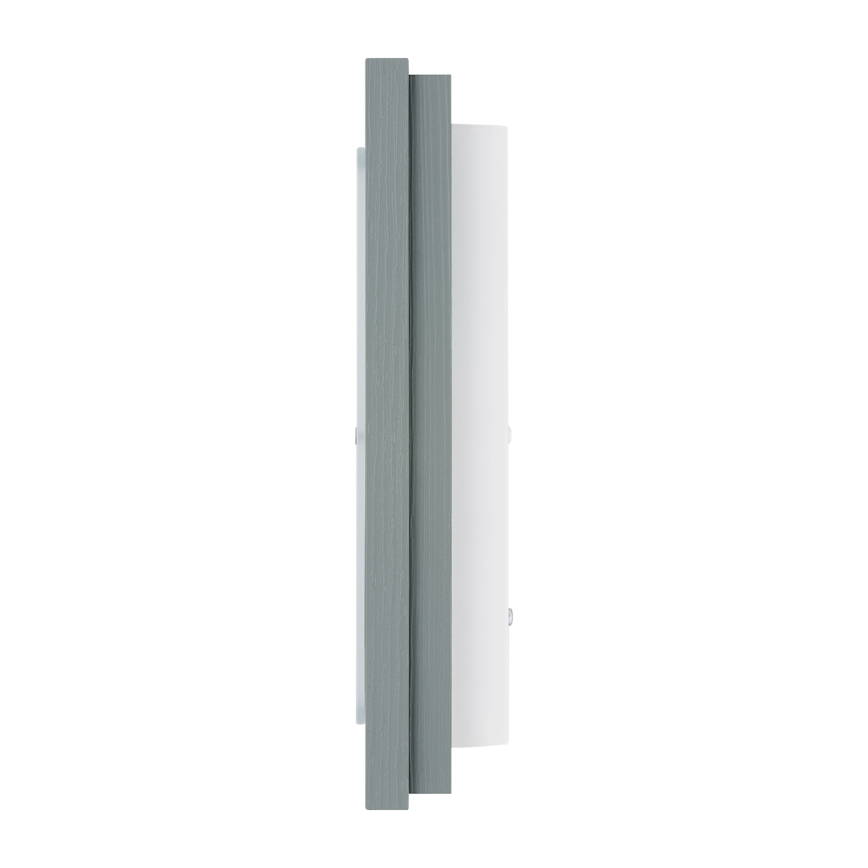 Argon 1868 - Lámpara de techo TABOR 4xE27/15W/230V 42x42 cm gris