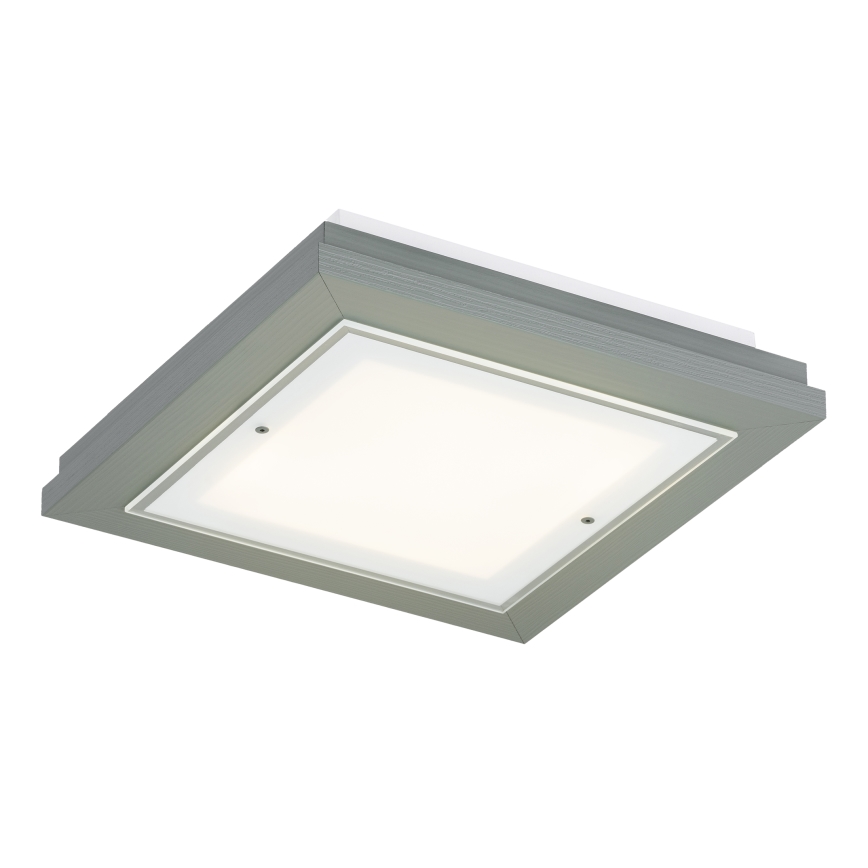 Argon 1873 - Lámpara de techo TABOR 4xE27/15W/230V 52x52 cm gris