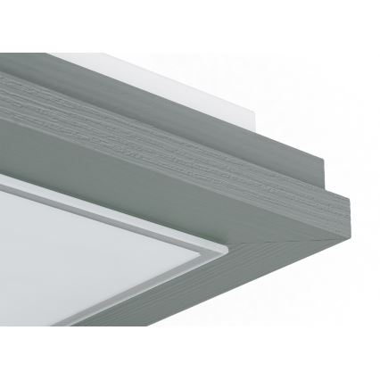 Argon 1873 - Lámpara de techo TABOR 4xE27/15W/230V 52x52 cm gris