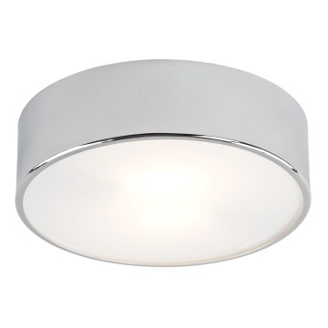 Argon 3083 - Lámpara de techo DARLING 2xE27/15W/230V diámetro 25 cm plata