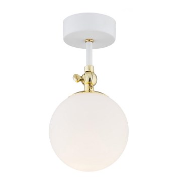 Argon 4002 - Plafón de superficie para baño LATINA 1xE14/7W/230V IP44 blanco/dorado