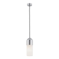 Argon 4211 - Lámpara colgante BURGOS 1xE27/15W/230V cromo brillante