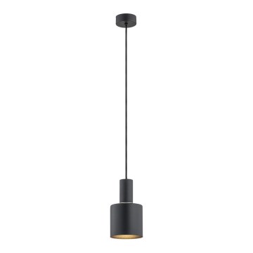 Argon 4219 - Lámpara colgante SINES 1xE27/15W/230V diá. 12 cm negro