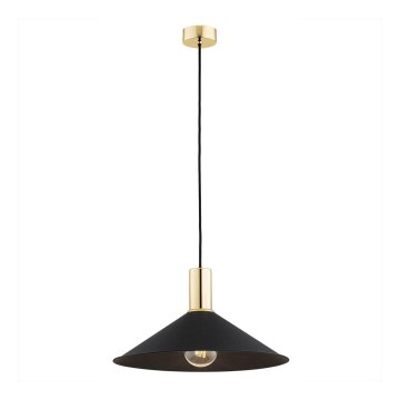 Argon 4912 - Lámpara colgante MINORI 1xE27/15W/230V negro/dorado
