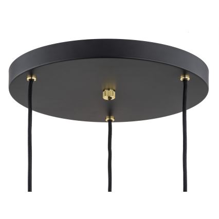 Argon 6105 - Lámpara colgante OAKLAND 3xG9/6W/230V negro