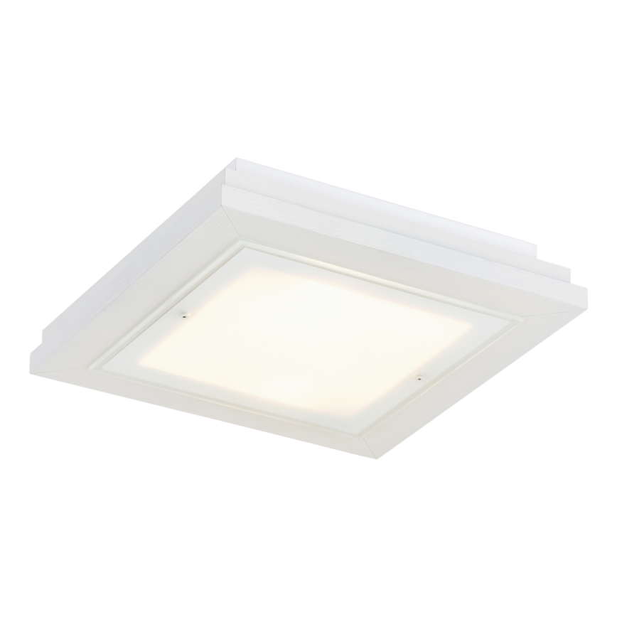 Argon 7266 - Plafón de techo TABOR 2xE27/15W/230V 32x32 cm blanco