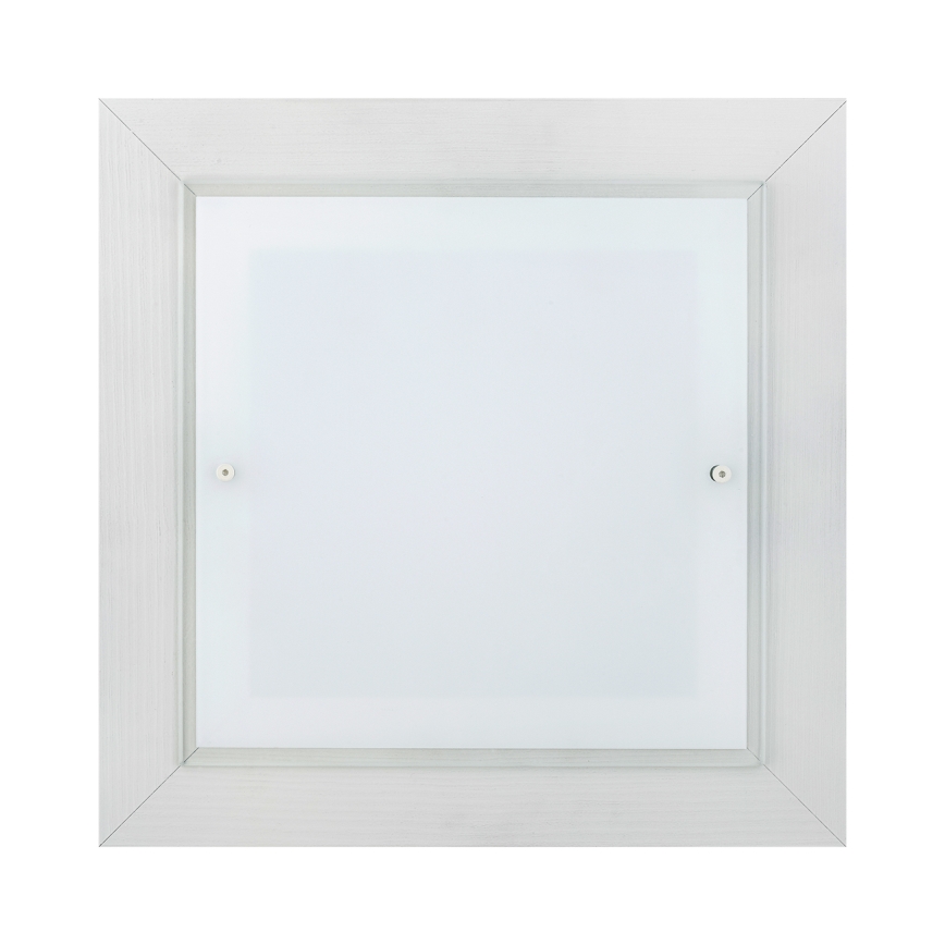 Argon 7266 - Plafón de techo TABOR 2xE27/15W/230V 32x32 cm blanco