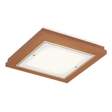 Argon 7268 - Lámpara de techo TABOR 2xE27/15W/230V 32x32 cm terracota