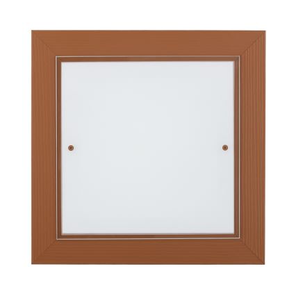 Argon 7268 - Lámpara de techo TABOR 2xE27/15W/230V 32x32 cm terracota