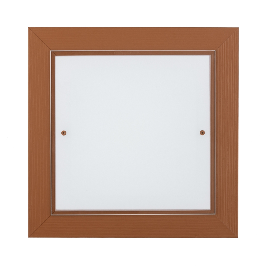Argon 7268 - Lámpara de techo TABOR 2xE27/15W/230V 32x32 cm terracota