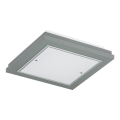Argon 7269 - Lámpara de techo TABOR 2xE27/15W/230V 32x32 cm gris