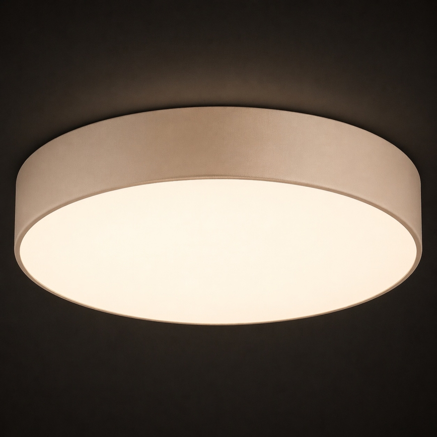 Argon 7296 - Lámpara de techo DARLINGOS 2xE27/15W/230V Ø 25 cm beige