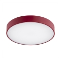 Argon 8334 - Plafón LED TIAMO LED/22W/230V 4000K rojo
