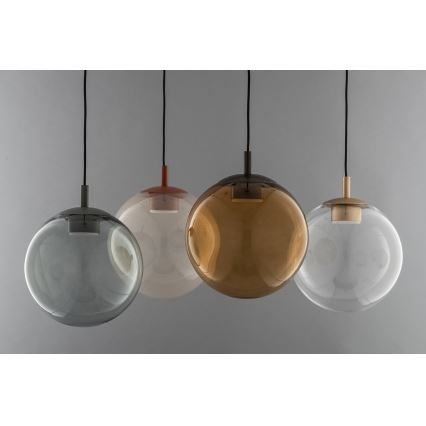 Argon 8828 - Lámpara colgante SACRAMENTO 1xGX53/8W/230V transparente/dorado