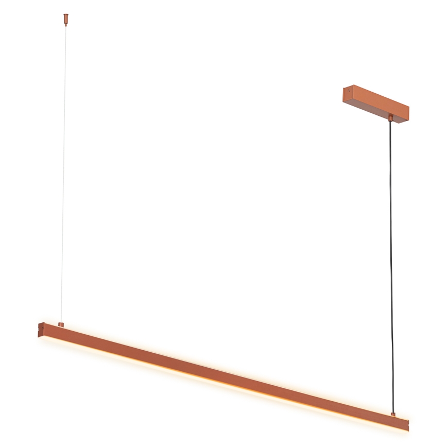 Argon 8834 - Lámpara LED colgante MIAMI LED/37W/230V 3000K marrón