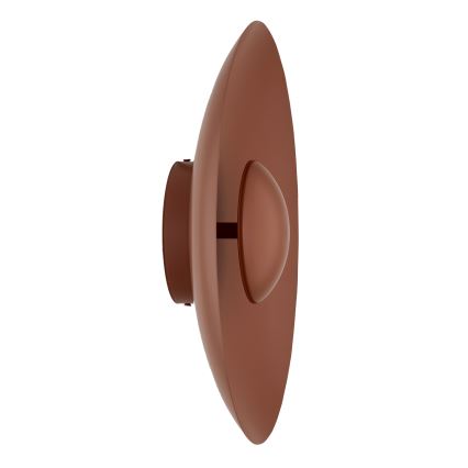 Argon 8866 - Aplique de pared LED BOLTON LED/12,5W/230V 3000K terracota