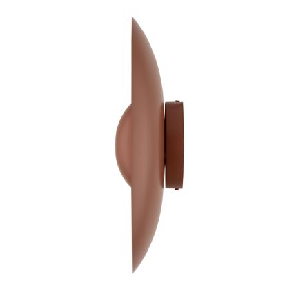 Argon 8866 - Aplique de pared LED BOLTON LED/12,5W/230V 3000K terracota