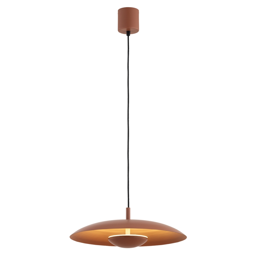 Argon 8870 - Lámpara colgante con cable BOLTON LED/12,5W/230V 3000K terracota