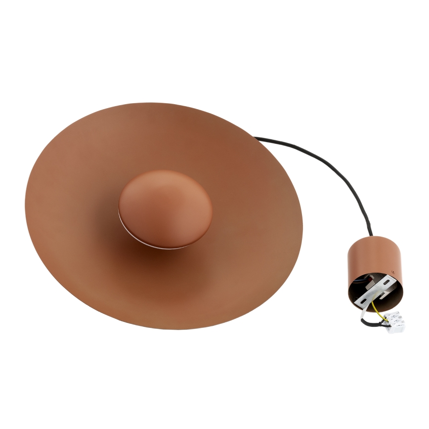 Argon 8870 - Lámpara colgante con cable BOLTON LED/12,5W/230V 3000K terracota