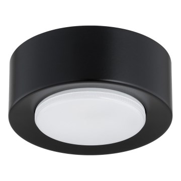 Argon 8905 - Lámpara de techo ELORA 1xGX53/7W/230V, diámetro 11 cm, color negro