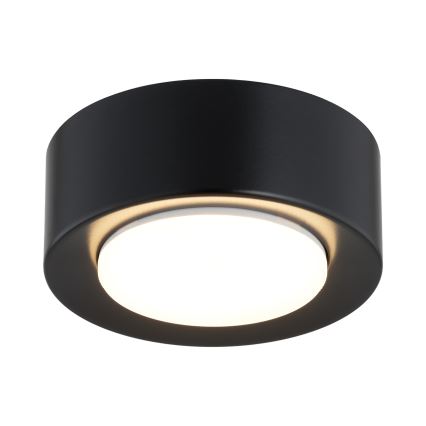 Argon 8905 - Lámpara de techo ELORA 1xGX53/7W/230V, diámetro 11 cm, color negro