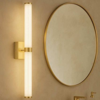 Argon 8926 - Iluminación LED para espejo de baño BATUMI LED/24W/230V 3000K IP44 acabado dorado