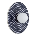 Argon 8935 - Aplique de pared BOLL 1xG9/6W/230V azul