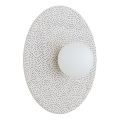 Argon 8936 - Aplique de pared BOLL 1xG9/6W/230V blanco
