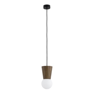 Argon 8952 - Lámpara colgante para baño con cable VOLANTE 1xG9/6W/230V IP44 marrón